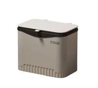 ZONEBEST Trash Can,Portable Trash Bin Feet Wheel Garbage ContainerFor Home Office Use Light Weight Design for Kitchen Bedroom Bathroom