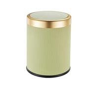 ZONEBEST Trash Can,Round Waste Bin for Home Office Use, Press Trash Can with Lid Durability Wastbasket Garbage Container