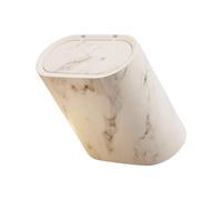 ZONEBEST Trash Can,Small Small Garbage Can Lidded Bathroom Trash Can Odor Proof Waste Bin for Kitchen Bedroom Dorm Indoor Space