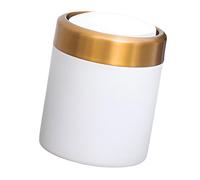 ZONEBEST Trash Can,Small Trash Can Stainless Steel Swing Lid Trash Bin for Desk or Countertop Use in Office or Home Trash Holder