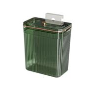 ZONEBEST Trash Can,Wall Mounted Trash Bin Space Saving Clear Designs Trash Can Waste Container for Small Apartments and Urbans Homes