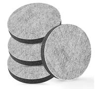 ZoneKing 4-Pack Micro Disc Water Filter Replacement Filter Discs for Brita Fill and Go and Filter Bottles Carafes - Reduce Chlorine, Particles, and Other contaminants in Water