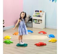 ZONEKIZ Kids Stepping Stones, 9pc River Stones, none