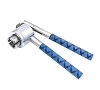 ZONEPACK Perfume Capping Machine 15mm Stainless Steel Lid Crimper Hand Sealing Machine Manual Gland Pliers Medical Crimper Handle Anti-Skid Bottle Aluminum Caps (15mm)