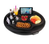 ZONETECH Inflatable Floating Drink Holder for Swimming Pool, Hot Tub for Adults - Buffet Serving Bar, Beverage, Fruit, Salad, Tablet, Cell Phone. (1 Pack)