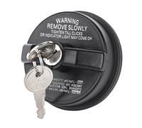 ZONFANT Locking Gas Cap W/2 Keys, Lock Fuel Cap Compatible With Chevy Honda Nissan Acura Mazda Cadillac GMC Vehicle 4Runner FJ Cruiser Silverado Camaro And More, Replace#10504 77300-47020