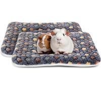 ZONGHUN Guinea Pig Bed - 10 x 13 Inch Guinea Pig Pee Pads Bedding - Washable and Thickness Upgrade (2 Pack(10x13in))
