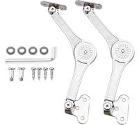 ZONGHUN Lid Support Hinge BADALU Toy Box Hinges Soft Close,Heavy Duty Lid Stay Hinges Perfect for Cabinet,Closet,Wardrobe or Toybox 110 Degree(110 Degree-Ferrari 2PC)