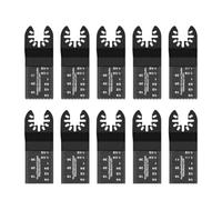 Zonizforceal 10pc Oscillating Multi-Tool Blades | 10pc Universal Metal Alloy Blade Set