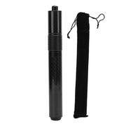 Zonizforceal 14in Pool Cue Extension, Telescopic Carbon Fiber Billiard Extension with Bumper for Universal Cue, Adjustable from 9.84in to 13.78in for Improved Accuracy and