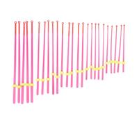 Zonizforceal 25 Pcs Ice Fishing Rod Top Tip Set, Winter Fishing Pole Tip with 12cm 14cm 16cm 18cm 20cm Sizes, Portable Mini Ice Fishing Rod Top Tip for River Reservoir Stream Ocean