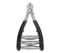 Zonizforceal Badminton Racket Stringing Clamp, Professional Tennis Racket Starting Clamp with 3 Springs Steel Construction, Durable Stringing Tool for Badminton and Tennis Racket (Black)