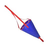 Zonizforceal PVC Drift Sock Sea, Heavy - Duty Sea Brake System with Reinforced Webbing, Bright Orange Floating Buoy for Canoe Kayak Fishing Boat Stabilization in Wind (Blue)