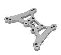 Zonizforceal RC Front Shock Absorber Plate, 1/10 Front Shock Tower Board, Aluminum Alloy Upgrade Part with Multi - Hole Adjustment for ZD Racing DBX 10 7514 RC Desert Off Road Car