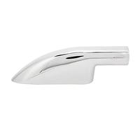 Zonizforceal Stainless Steel Rail End, Marine Boat Handrail Fitting, Resistant Rail End for Yacht Railing, Durable Pipe Base with Smooth Finish for Sailboats and Powerboats (36010)