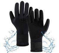 ZONJIE 5mm Wetsuit Glove Neoprene - Anti-Slip Thermal Swimming Gloves Wear-resistant Cold Water Diving Gloves for Snorkeling Swim Scuba Diving Water Sports (XL)