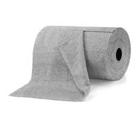 ZONJIE Disposable Dish Cloths, 2 Rolls Multipack Microfibre Cloth Reusable Kitchen Roll Cleaning Rag Streak Free and Lint Free, Super Soft Kitchen Towel Cleaning Cloths for Window Car (Grey)