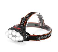 ZONJIE Head Torch Rechargeable - Super Bright 22000 Lumen Headlight LED Rechargeable Waterproof LED Head Lamp Hands-Free Flashlight for Camping, Fishing, Cycling, Hiking, Emergency