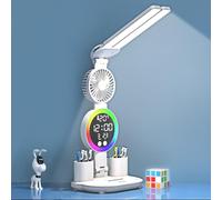 ZONJIE LED Desk Lamp - USB Rechargeable Study Desk Light with 3 Colour Mode