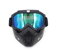 ZONLITYU Ski Goggles Cycling Riding Motocross Sunglasses Ski Snowboard Eyewear Mask Goggles Helmet Windproof Motorcycle Glasses Masks(Colorful)