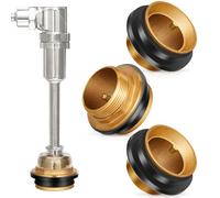 Zonon 1-1/2 Inch Closet Spud Brass Plumbing Fitting Flush Valve Parts