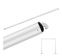 Zonon 1 Pcs 3-5ft Double Layer Adjustable Crossbar and Hangers for Use with Pipe and Drape Kit Pipe and Drape Crossbar for Backdrop Stand, Background Curtain and Wedding Decor