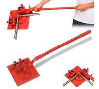 Zonon 1 Pcs Rebar Bender Manual Rod Bender Dobladora De Varilla Metal Bending Tools Hand Operated Bending Machine Manual for Construction Site and Home Use