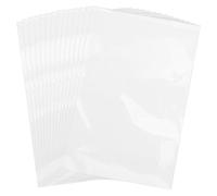 Zonon 100 Pieces Shrink Wrap Bags 8 x 12 Inch Clear Odorless POF Heat Shrink Wrap Bags for Packaging, Soap, Book, Bath Bombs, DIY Handmade Crafts, Shoes Dust-Proof