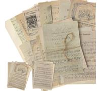 Zonon 114 Pieces 2 Sets Junk Journal Pages Vintage Pack Craft Paper Junk Journal Vintage Paper for Albums Planner Decorative Crafts Embellishment Supplies (Fantasy Movement)