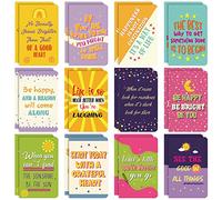 Zonon 24 Pcs Mini Colorful Notebooks, Funny Motivational Journals Notepads Inspirational Notepads Small Pocket Notebook for Kids Teacher School Office Gift Bulk Prizes Travel Supplies(Cute Style)