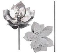 Zonon 3D Flower Welding Practice Kit for Beginners DIY 201 Stainless Steel Welding Project Metal Art Stuff Coupons for Tig, Mig Gas Rod Gifts Supplies Accessories Halloween(5.9in/15cm,3D Lotus Flower)