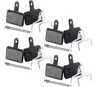 Zonon 4 Pairs Bike Brake Pads Compatible with Trp Tektro Shimano Deore Br-m575 M525 M515 T615 T675 M505 M495 M486 M485 M475 M465 M447 M446 M445 M416 M415 M395(Semi Metallic Pads)