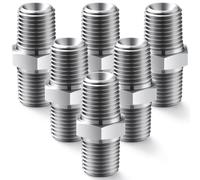 Zonon 6 Pack airless paint sprayer hose 1/4" x 1/4" Airless Sprayer Hose Connectors 1/4" x 1/4" Hose Fitting for Connecting 1/4" Airless Paint Sprayer Hoses