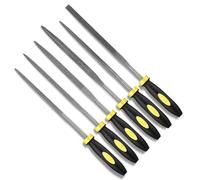 Zonon 6 Pcs Guitar Fret End Dressing File Guitar Nut Files Set Professional Guitar Repair Tool for Fix Sharp Fret Ends Sprout Rounding and Deburring