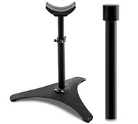 Zonon Metal Adjustable Farrier Stand Blacksmith Farrier Horse Hoof Stand Height Farrier Stand for Horses Black Horse Hoof Trimming Tools (Metal Triangular Base)