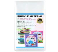 Zonon Noise Making Crinkle Paper Crinkle Material Noise Maker Plastic Film for Dog Cat Pet Supplies(51 x 78 Inch)