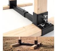 Zonon Shooting Target Steel Stand Kit, Adjustable 2 x 4 Target Frame | for Ar 500 Steel Silhouette, Round Paper Targets, Heavy Duty, Powder Coated