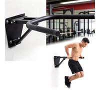 Zonon Wall Mount Dip Station Dip Bar Heavy Duty Wall Mount Pull up Bar for Home Gym Power Strength Training Workouts L Sits Knee Raises Gymnastics and Upper Body Fitness Training Max Capacity 400 lb
