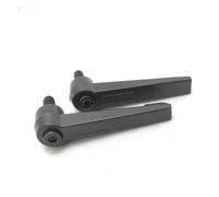 ZONSHJDKR 1PC M5 M6 M8 M10 Clamping Handle Bolt Lever Machinery L Shape Adjustable Locking External Male Thread Knob Screw(M10X50)