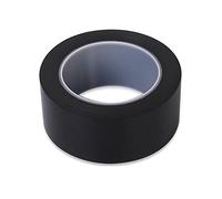 ZONSHJDKR Glow in The Dark Tape, Hazard | 40mm Wide X 33m Length | Warning,PVC Adhesive Marking Barrier, Tapes Roll - Lane + Social Distancing(Black)