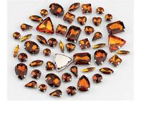 ZONSHJDKR Rhinestone Multi Shape Flat Back Mix Size Glass Sew On Rhinestones Colorful Crystals Stones for Wedding Dress Decoration(Tawny,60Pcs)