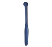 ZONSHJDKR Shoe Horn, Magnetic Design Shoe Horn Innovative Short/Long Handle Abs Helper Stick Portable Durable Lifter with Stripe Engraving for Elderly Pregnant Women(Blue,17.6in)