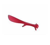 ZONSHJDKR Shoe Horn, Squirrel Shape Small Shoe Horn Portable Short Handle Shoehorn Suitable for Kids, Elderly, Men and Women(Red)