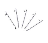 ZONSHJDKR Watch Band pins, 20pcs 1.8mm Diameter Quick Release Watchband Link Pin 4pcs Full Stainless Steel Strap Spring Bar 15 16 17 18 19 20 21 22 23 24mm(4pcs-1.8mm,18mm)