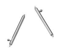 ZONSHJDKR Watch Band pins, 20pcs Quick Release Wristband Link Pins Stainless Steel Strap Spring Bar 1.5mm .8mm Diameter 14 15 16 17 18 19 20 21 22 23 24mm(1.8mm-20pcs,19mm)