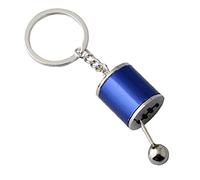 Zonster Car Shifter Keyring, Gear Knob Car Accessories Gear Shift Gear Stick Box Car Ornament Metal Pandant