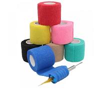 Zonster Disposable Self Adhesive Elastic Bandage Wrap Stretch for Tattoo Grip Wrap Vet Wrap Tape for Wrist and Ankle Sprains