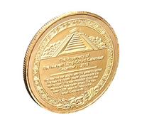 Zonster Gold Plated Mayan Commemorative Coin Souvenir Art Collection Gift