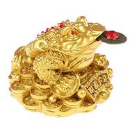Zonster Lucky Money Frog, Feng Shui Coin Chinese Charm for Prosperity Home Decoration Gift