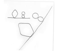 Zonster Nitinol Shape Meta Memory Wire Fire Prediction Number of Diamonds Magic Trick for Close Up Magic